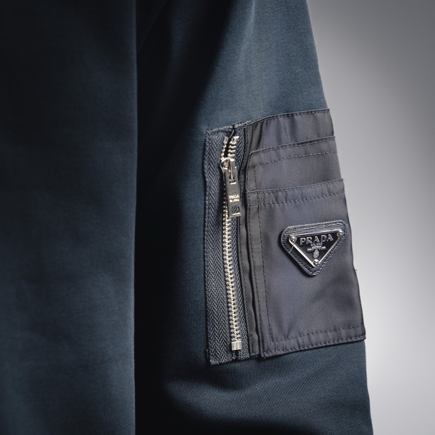 Pra 25fw splicing shirt