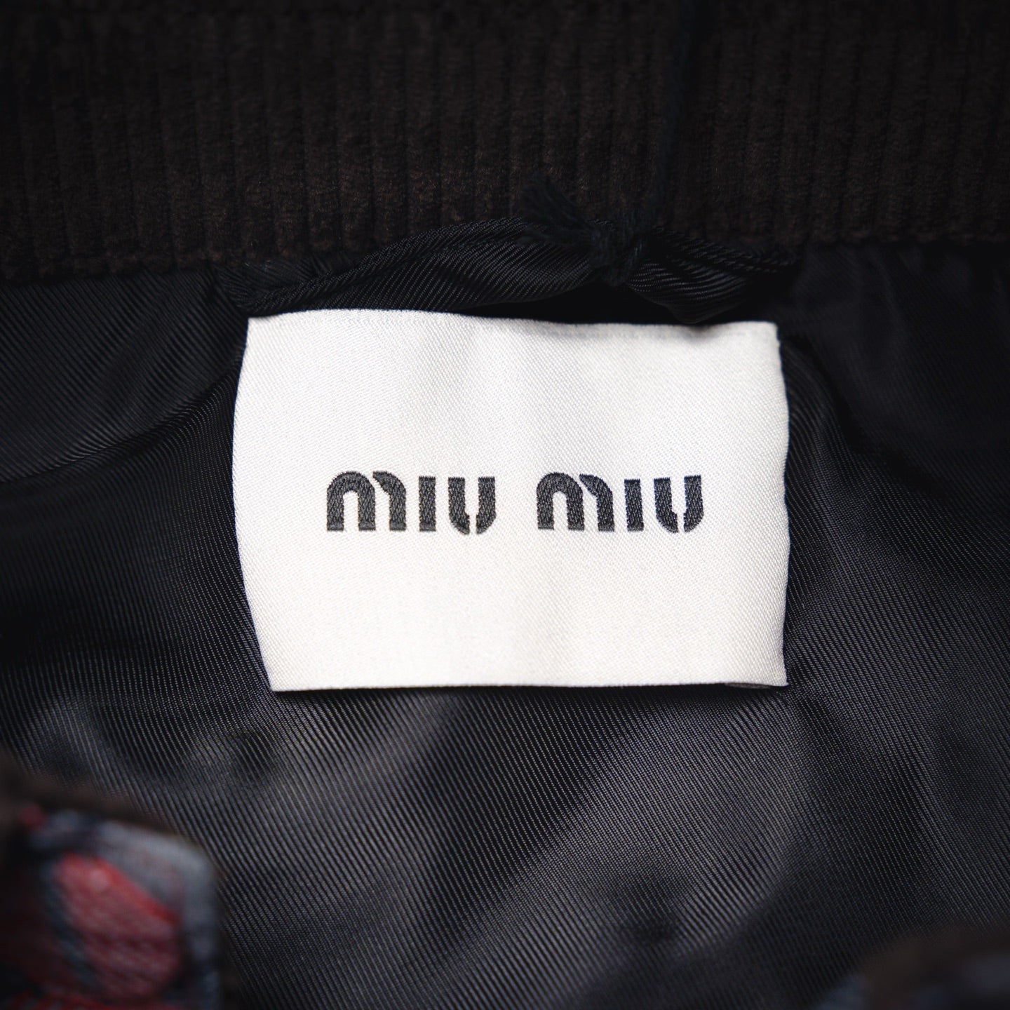 Miu 25fw plaid jacket