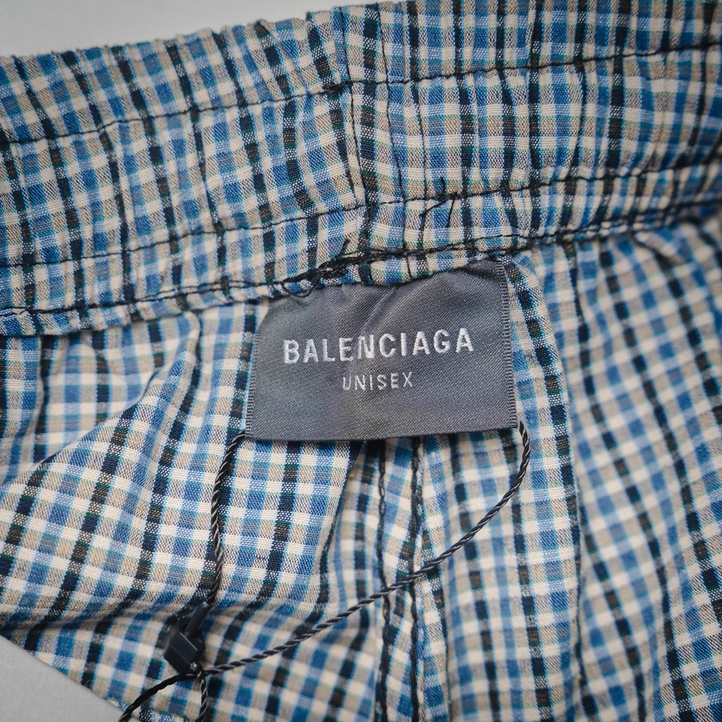 Balen 25fw plaid pants