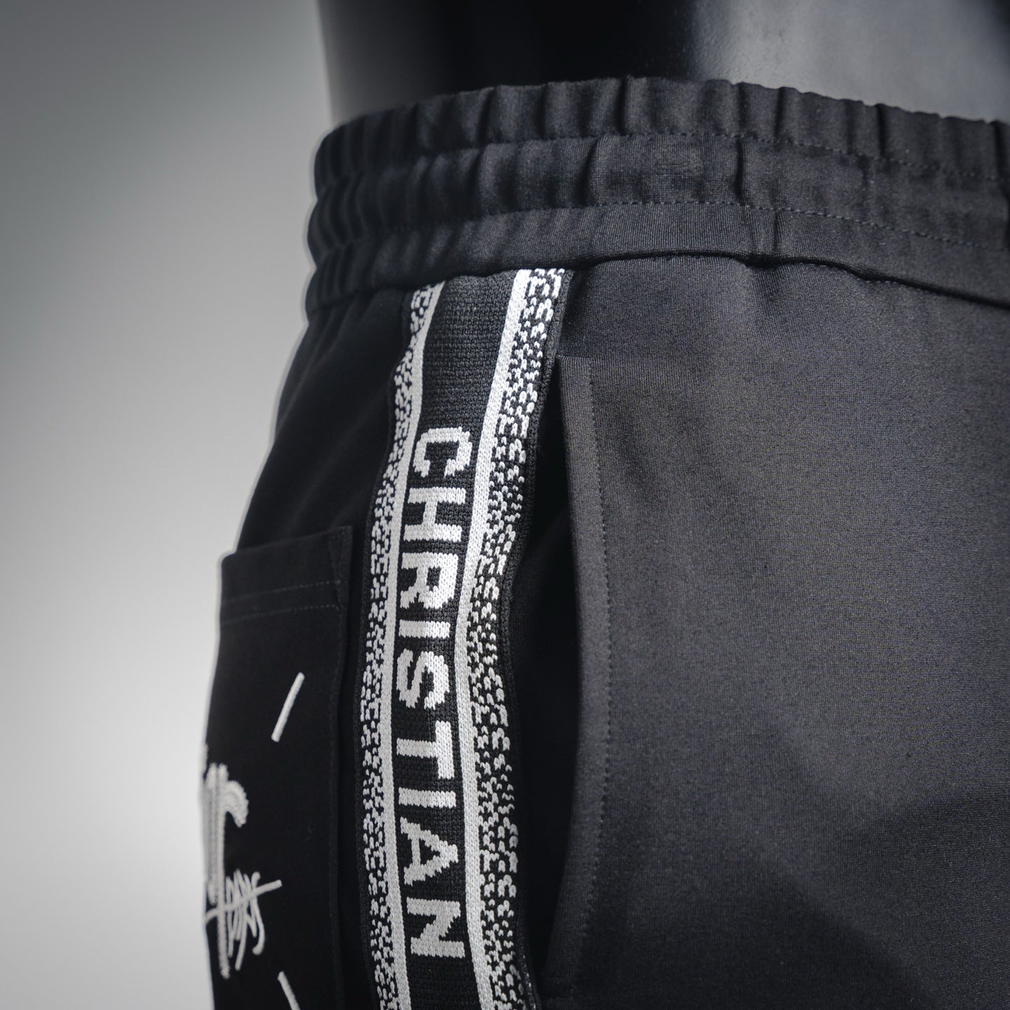 CD 25fw embroidered pants