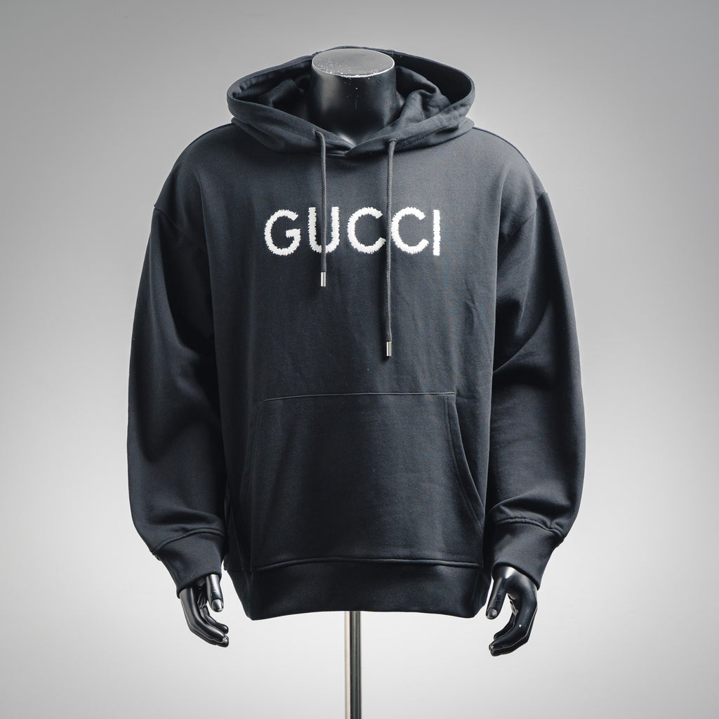Guc 25fw embroidered hoodie