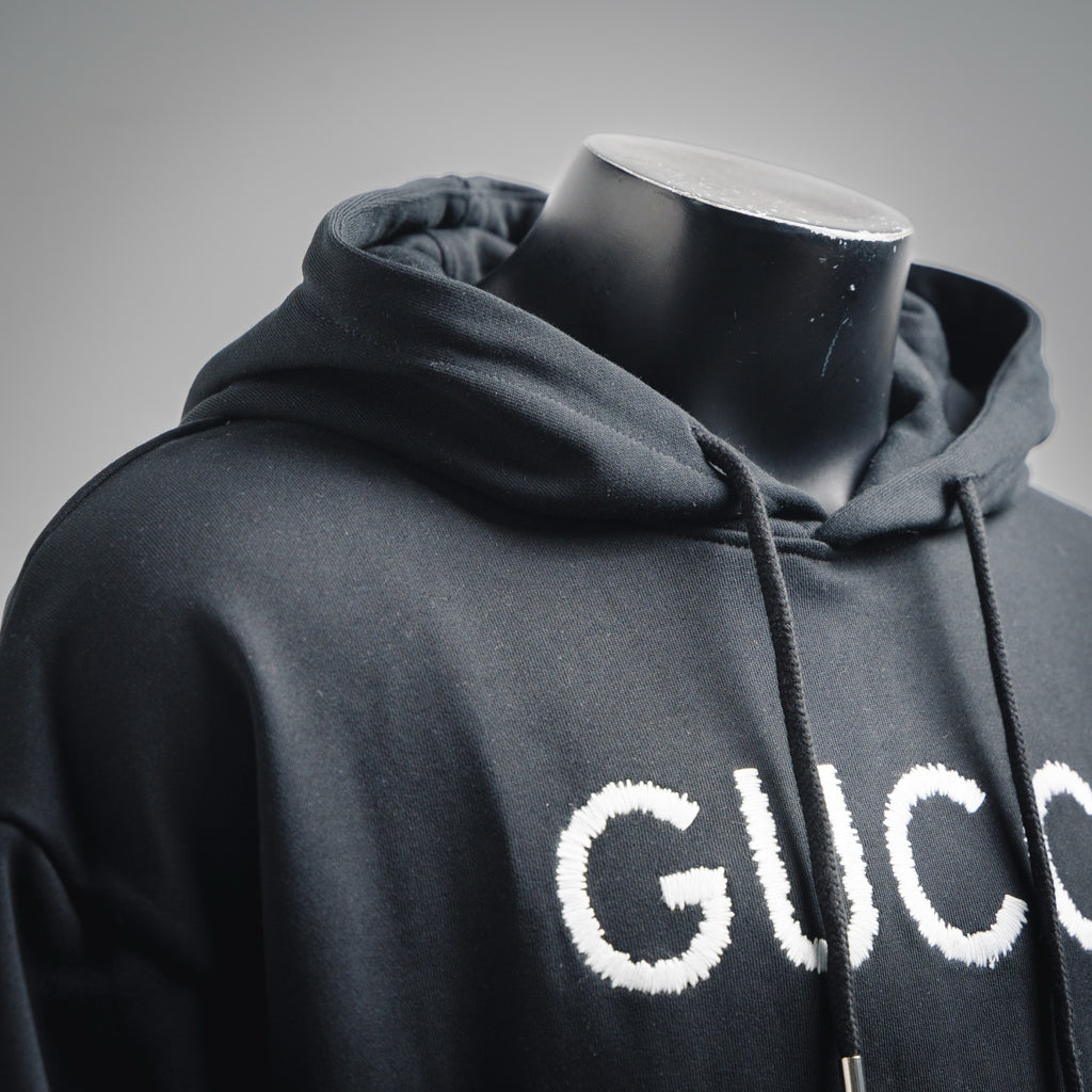 Guc 25fw embroidered hoodie