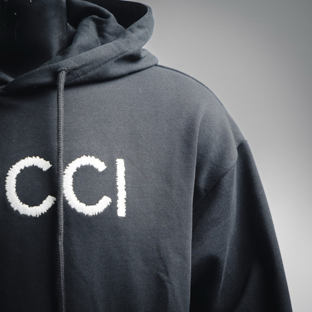 Guc 25fw embroidered hoodie