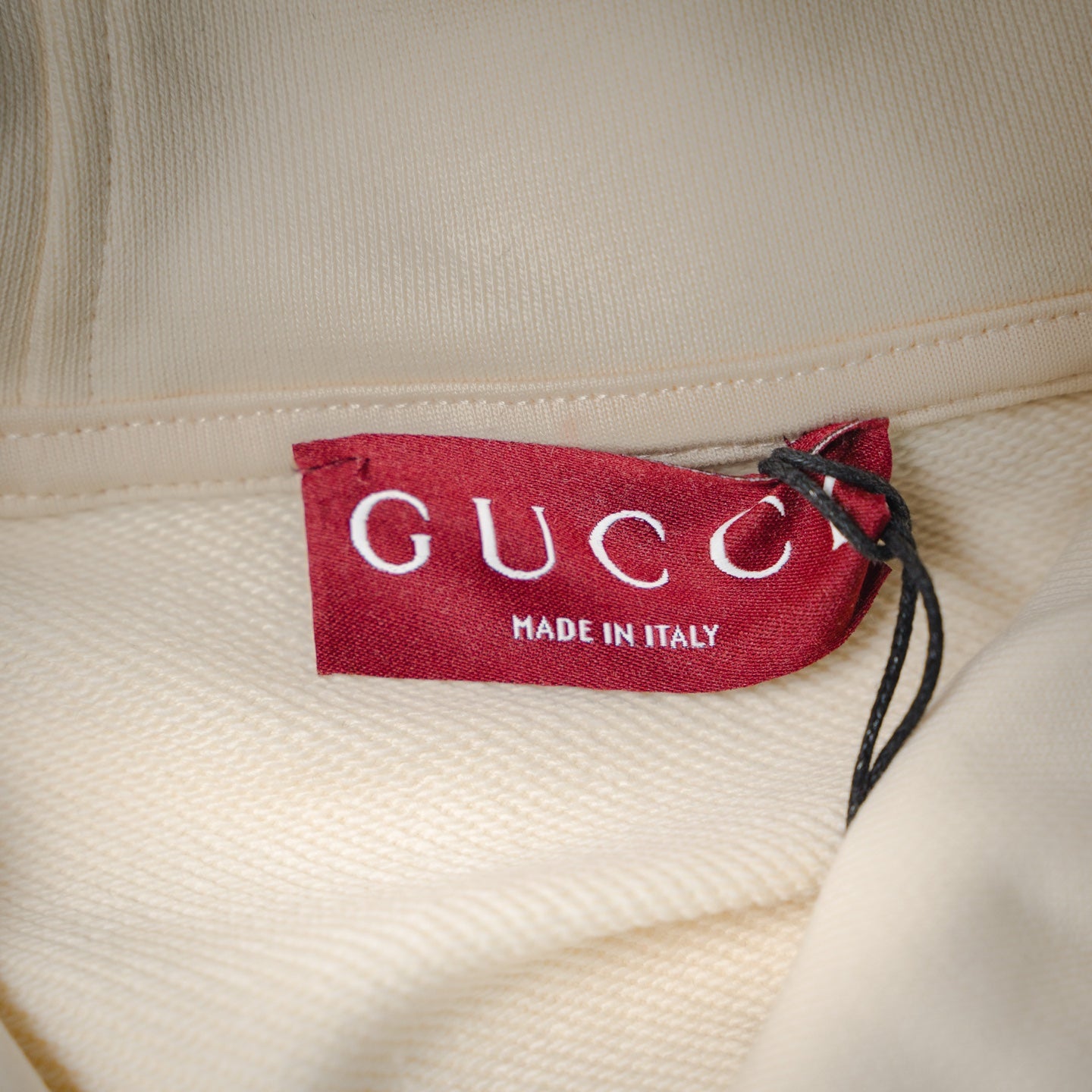 Guc 25fw embroidered hoodie