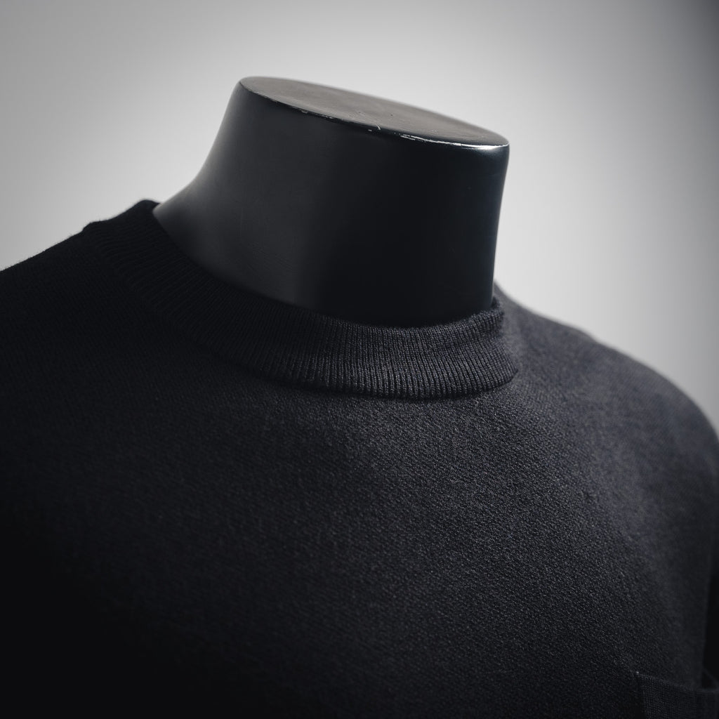 Loe 25fw embroidered sweater