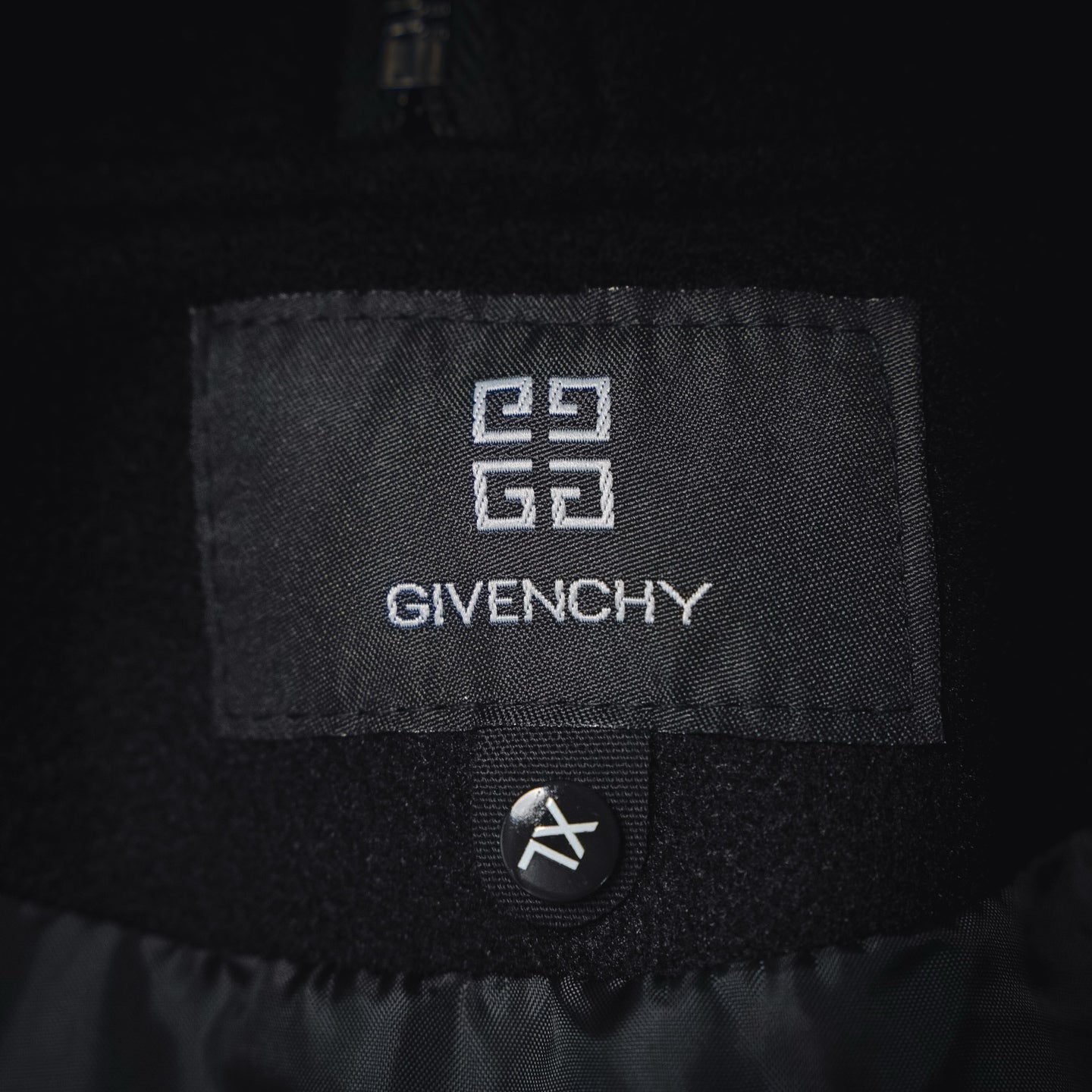 Given 25fw splicing jacket