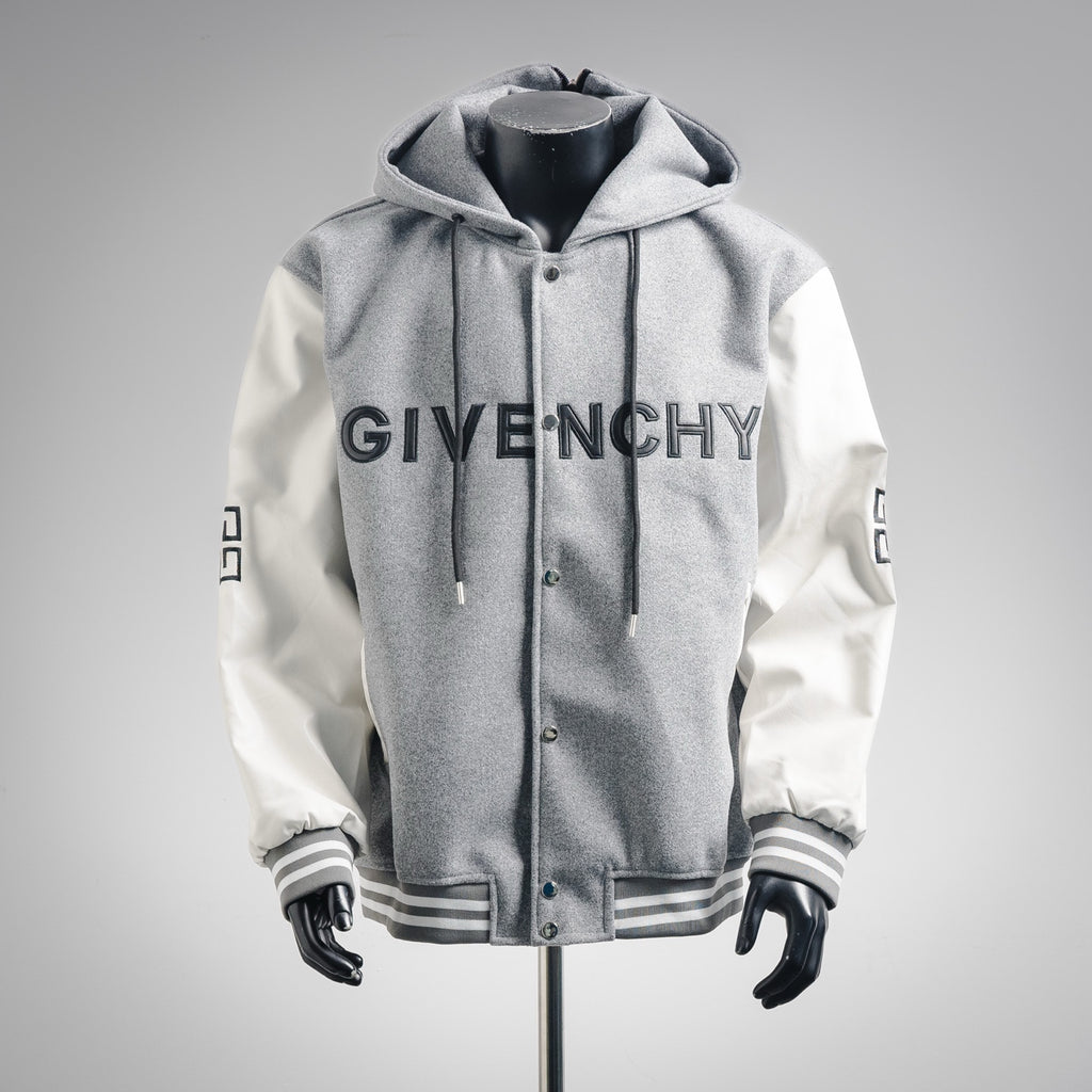 Given 25fw splicing jacket