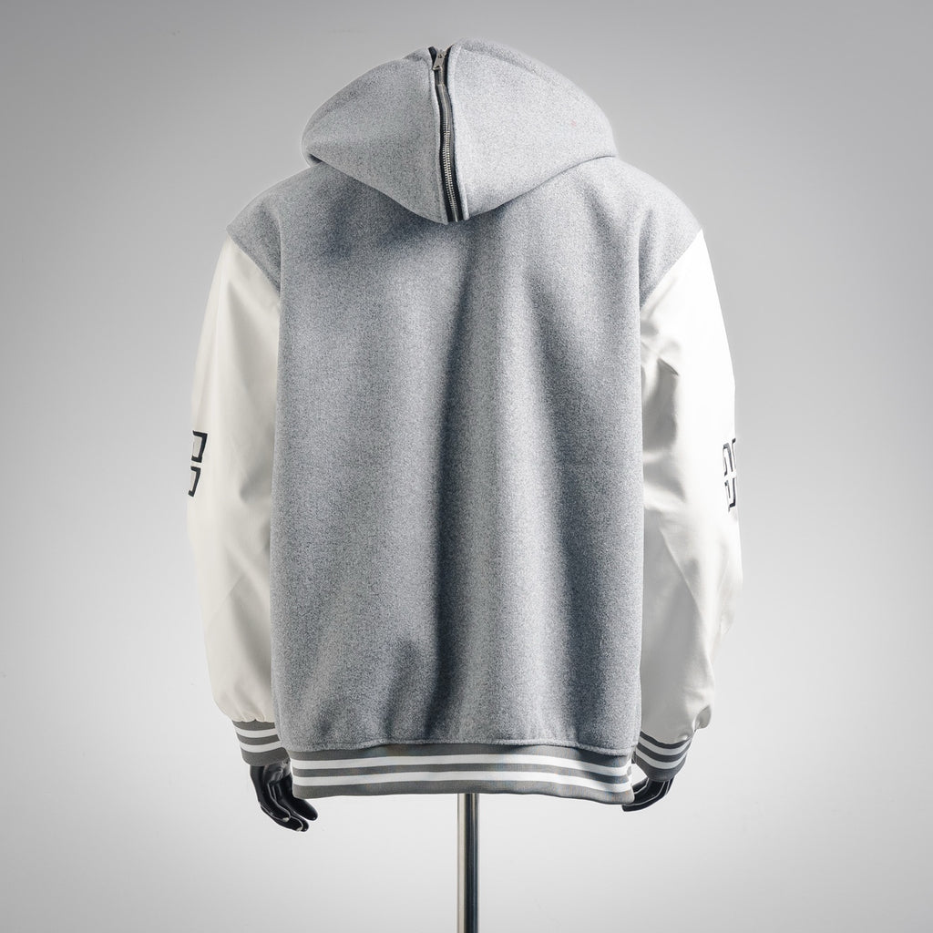 Given 25fw splicing jacket