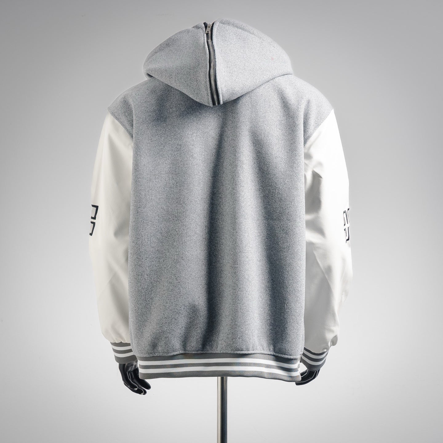 Given 25fw splicing jacket