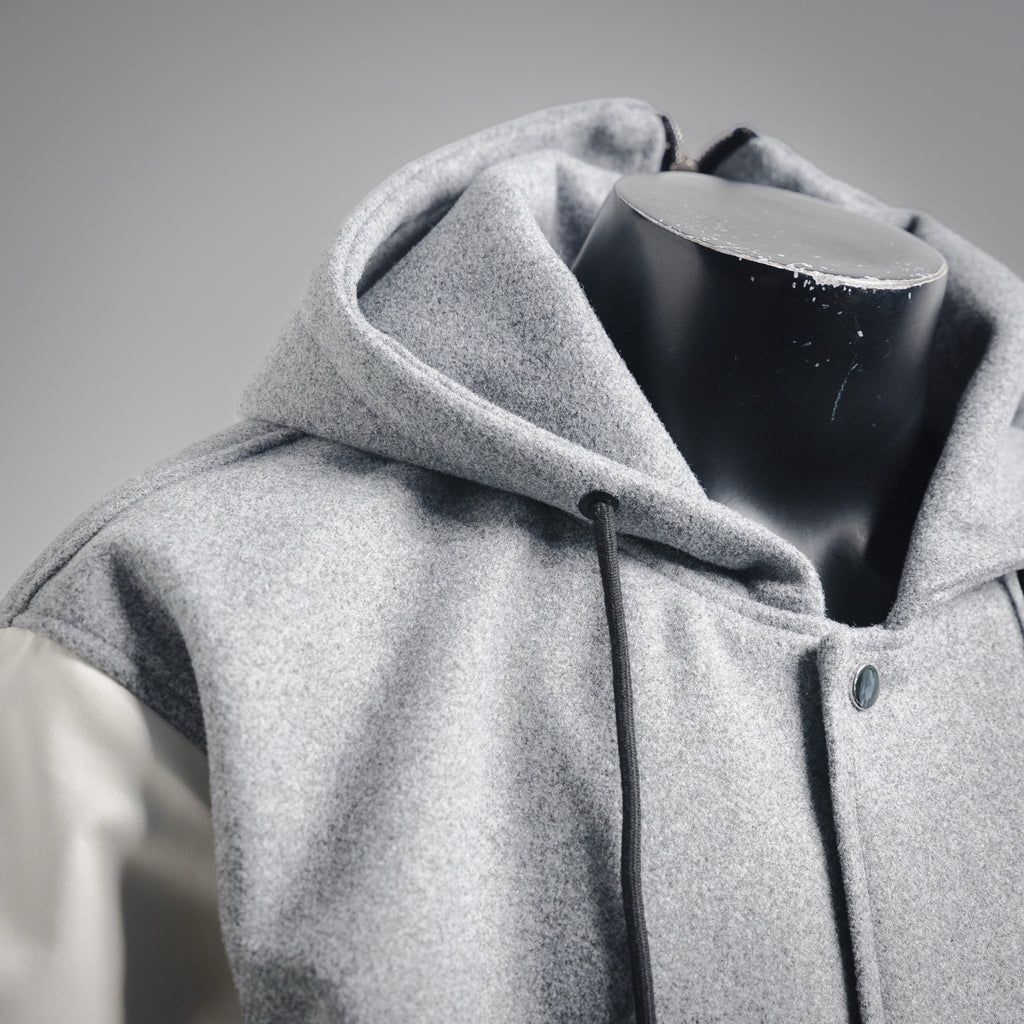 Given 25fw splicing jacket