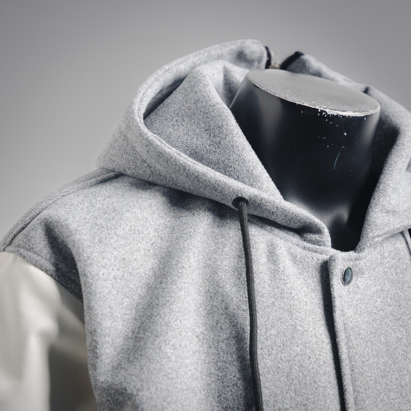 Given 25fw splicing jacket