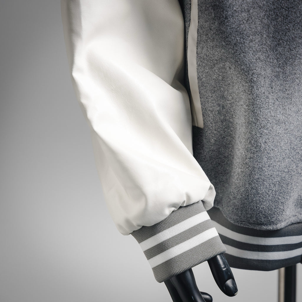 Given 25fw splicing jacket