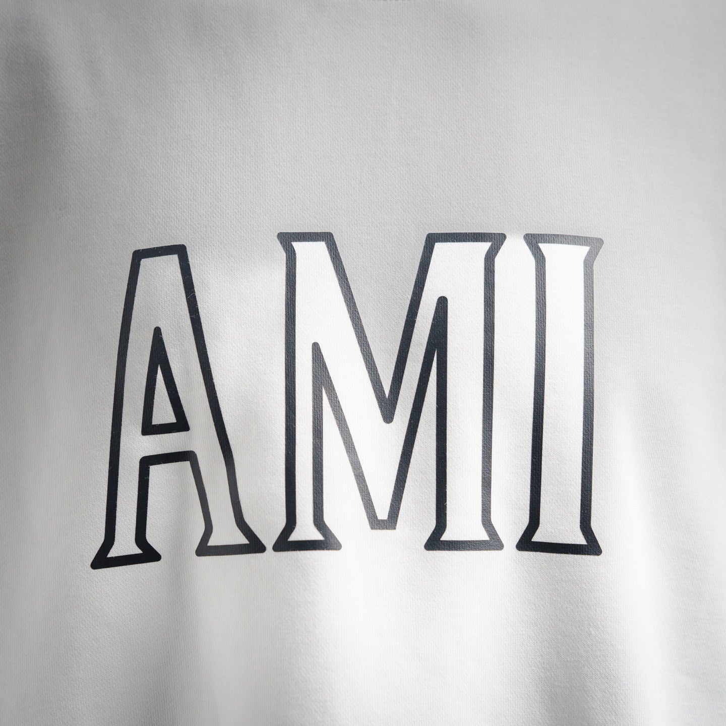 Ami 25fw printed shirt