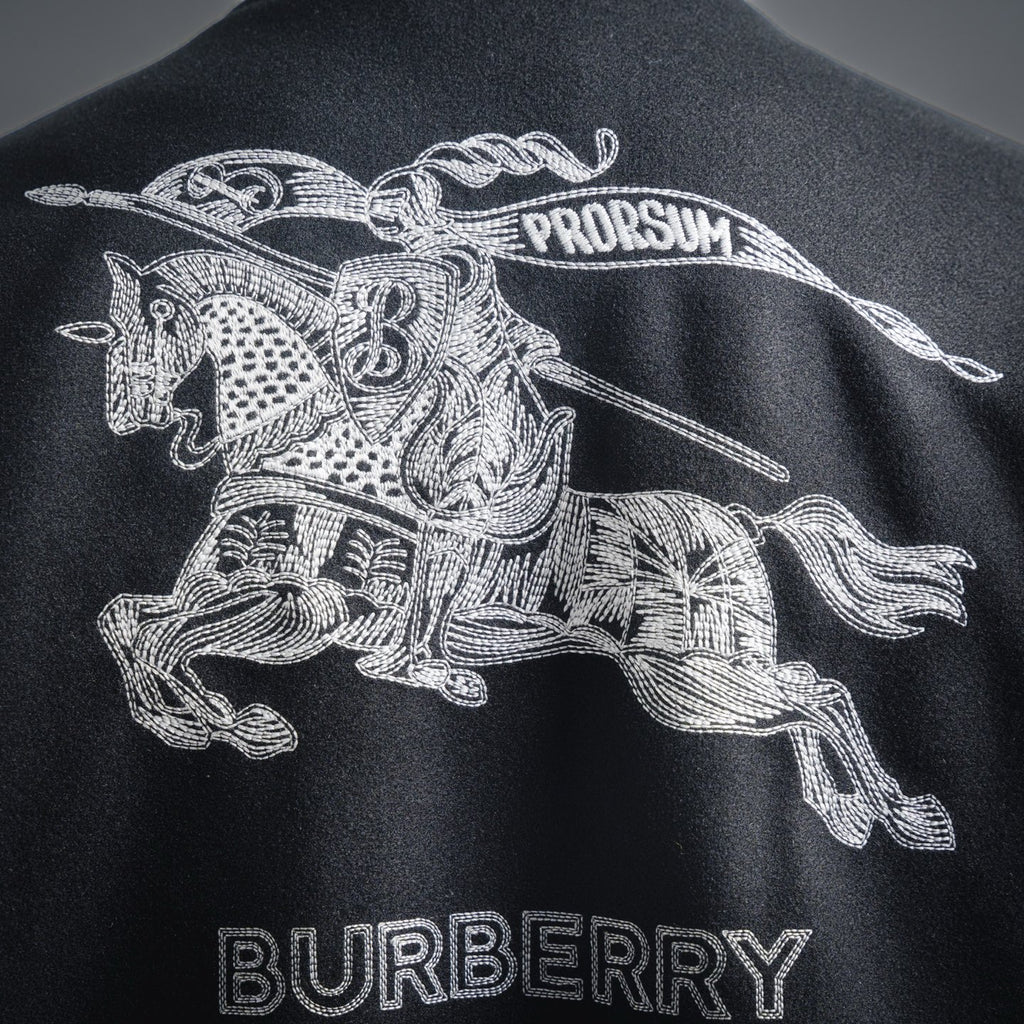 Burbery 25fw embroidered jacket