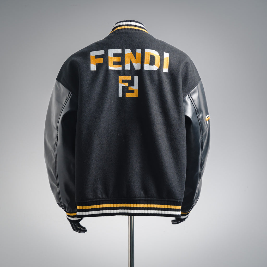 Fend 25fw leather jacket