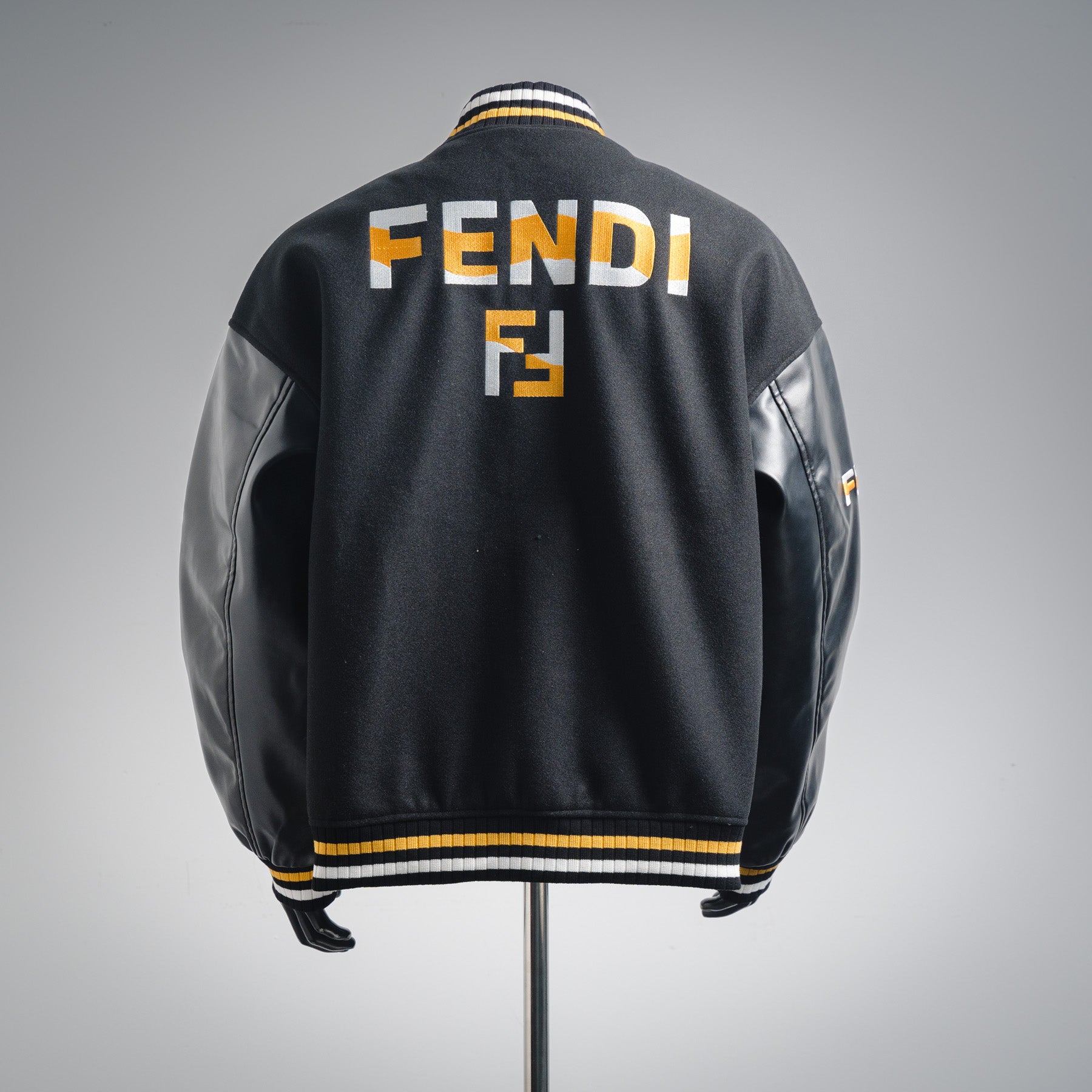 Fend 25fw leather jacket