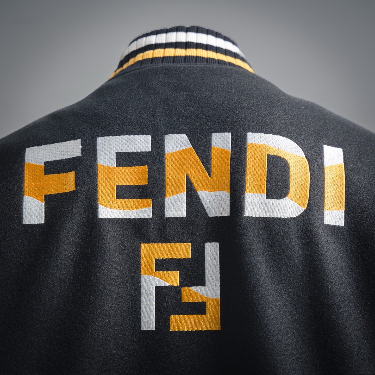 Fend 25fw leather jacket