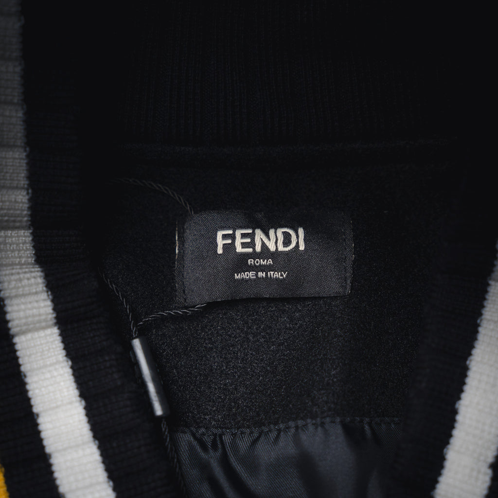 Fend 25fw leather jacket