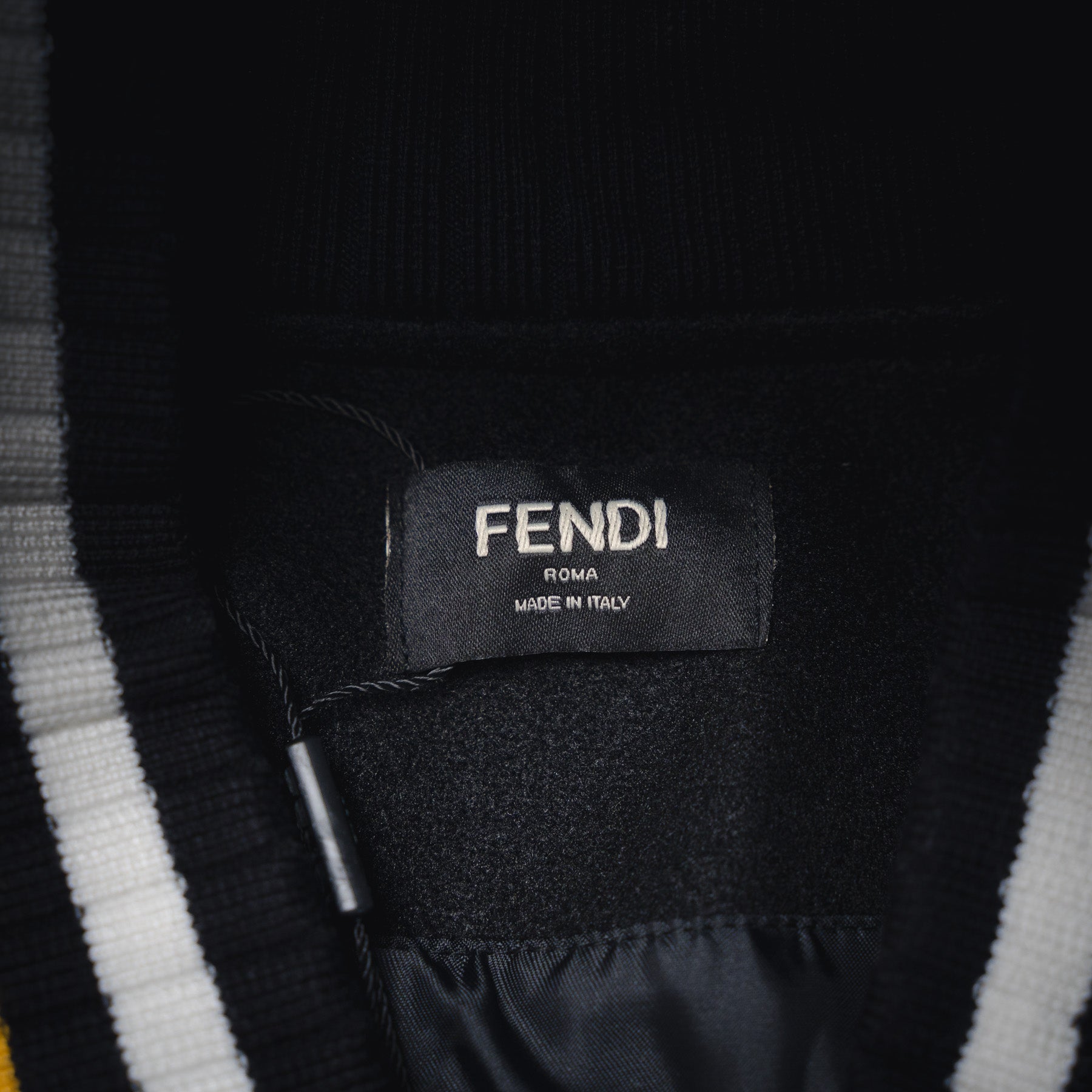 Fend 25fw leather jacket
