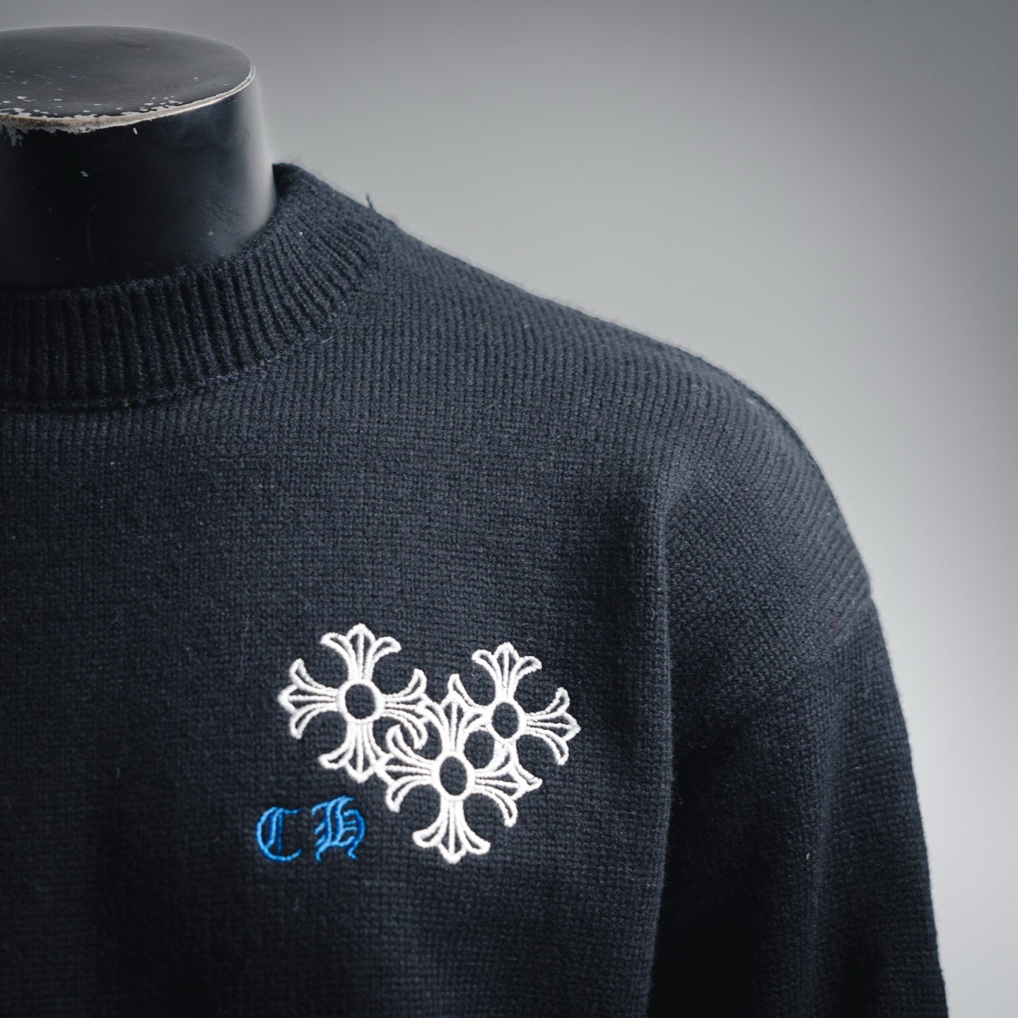 Chrome 25fw knitted sweater