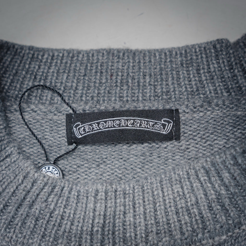 Chrome 25fw embroidered sweater