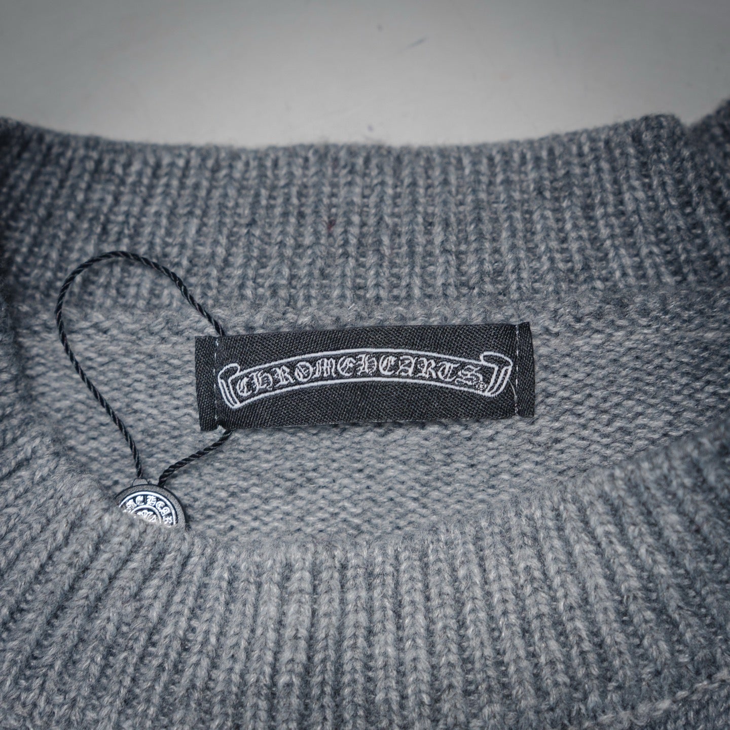 Chrome 25fw embroidered sweater