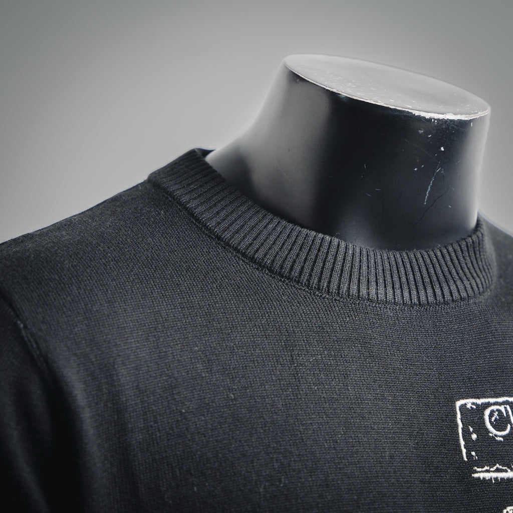 CD 25fw embroidered sweater