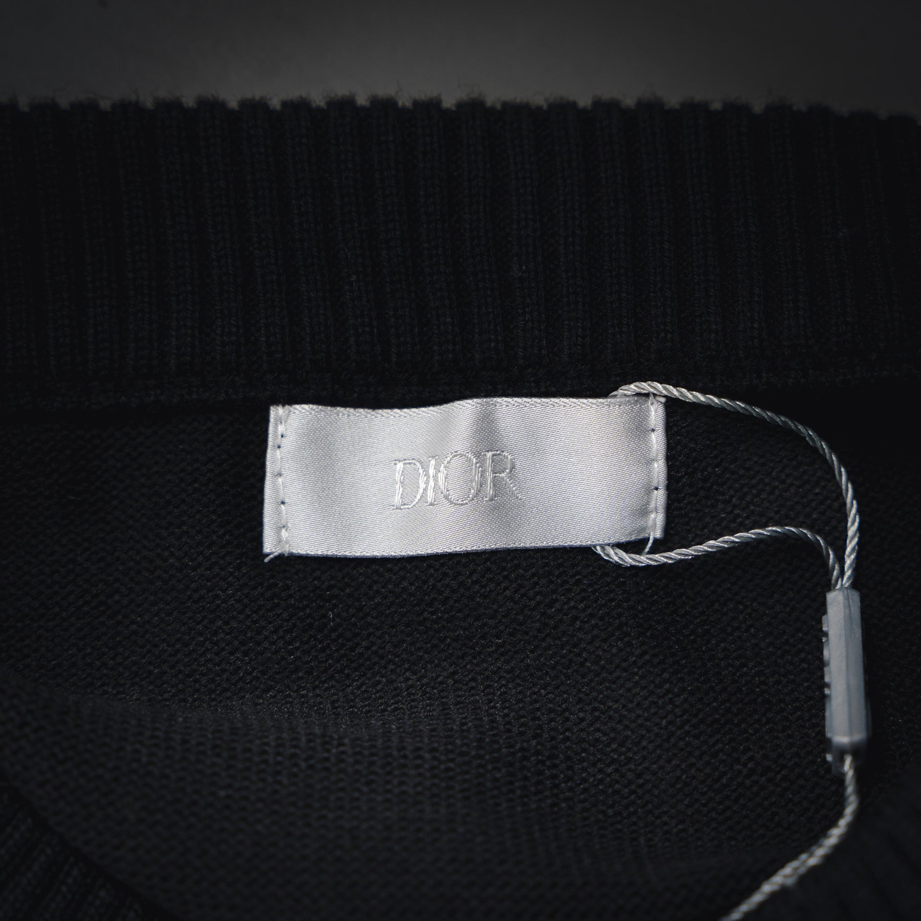 CD 25fw embroidered sweater