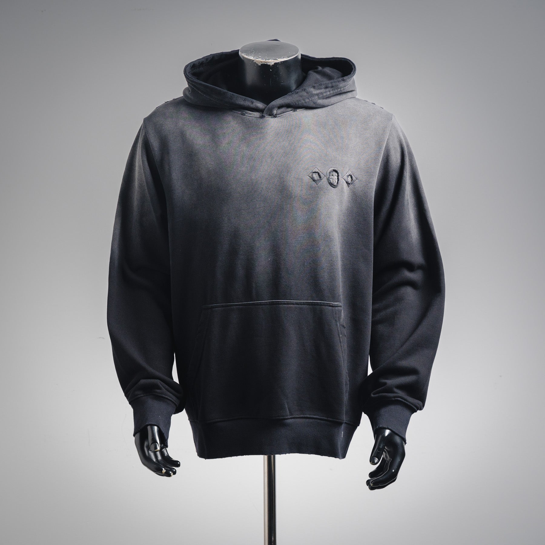 Louis 25fw embroidered hoodie