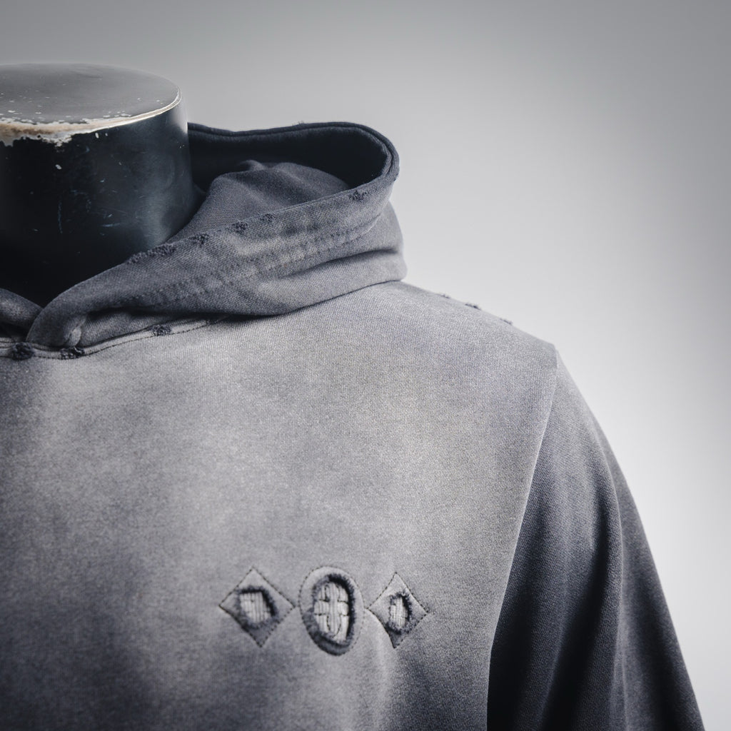 Louis 25fw embroidered hoodie