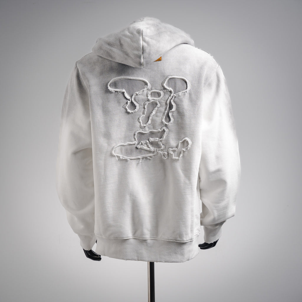 Louis 25fw embroidered hoodie