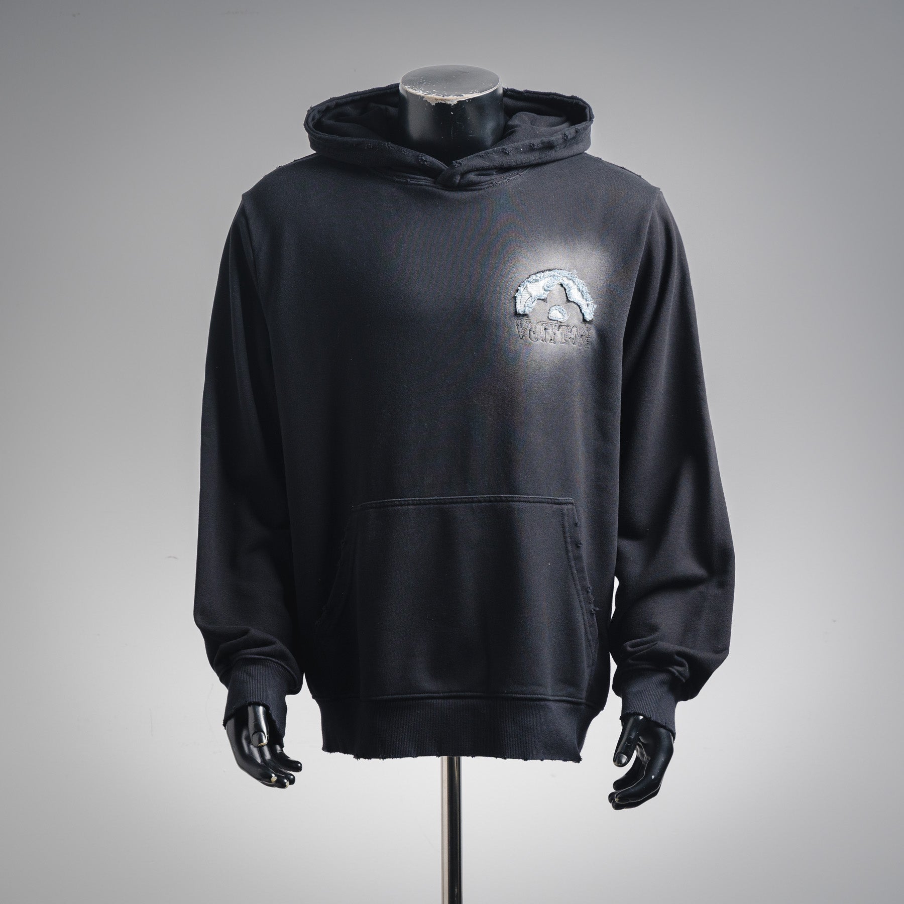 Louis 25fw embroidered hoodie