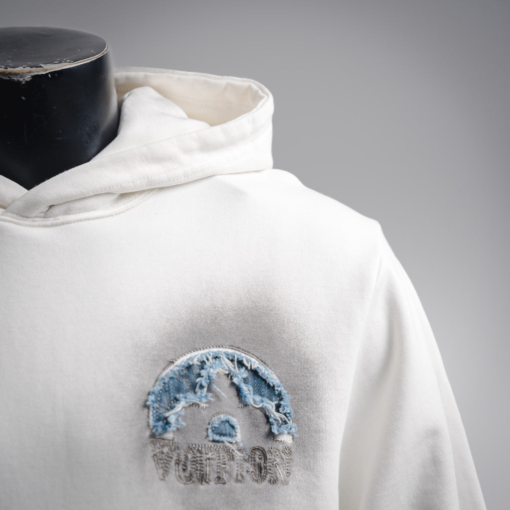 Louis 25fw embroidered hoodie