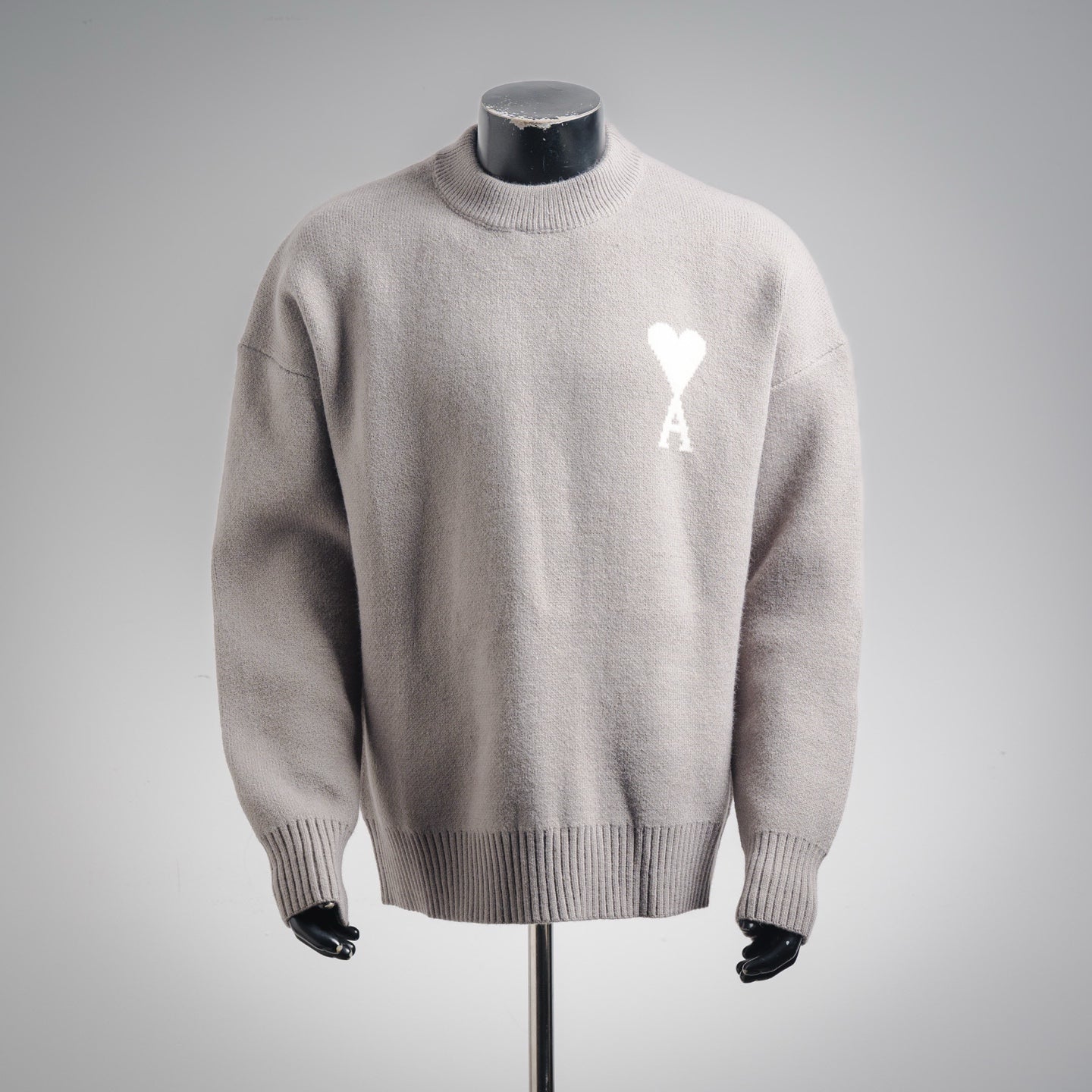 Ami 25fw jacquard sweater