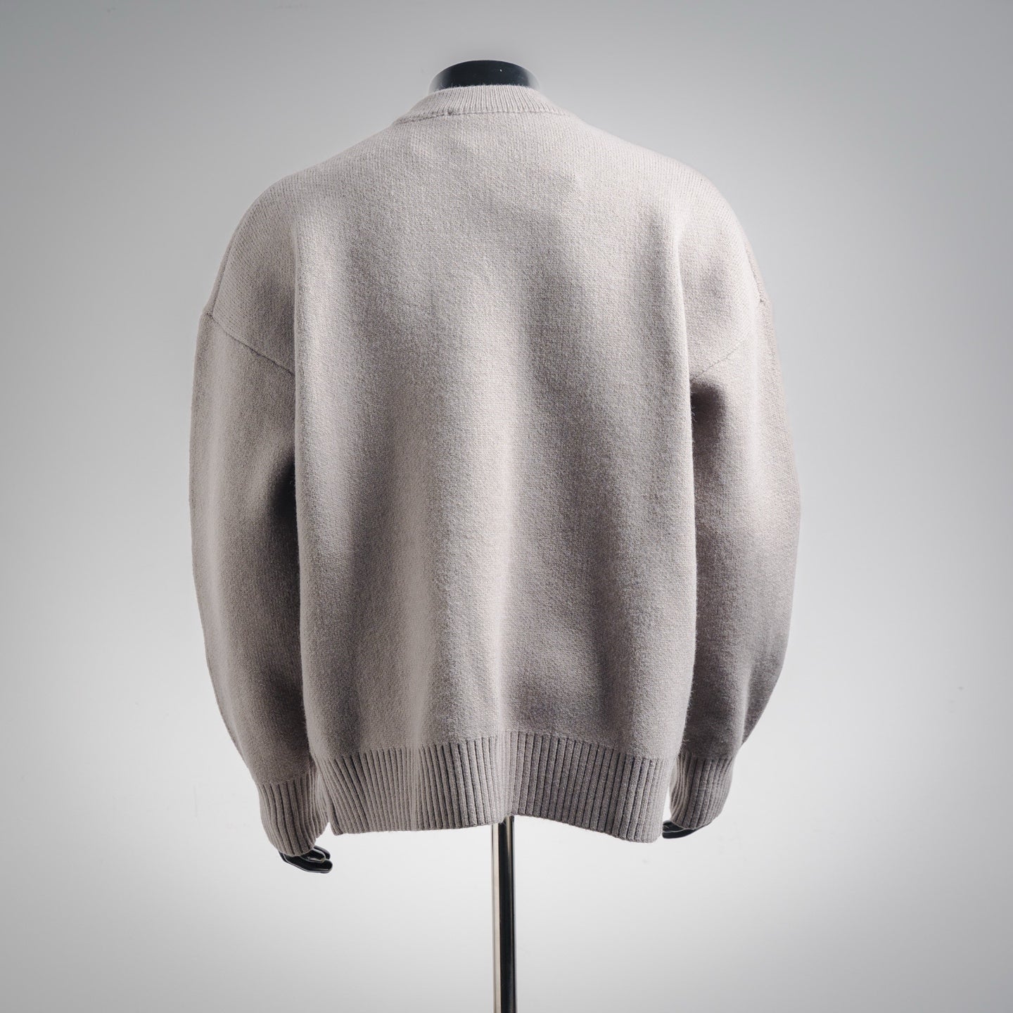 Ami 25fw jacquard sweater