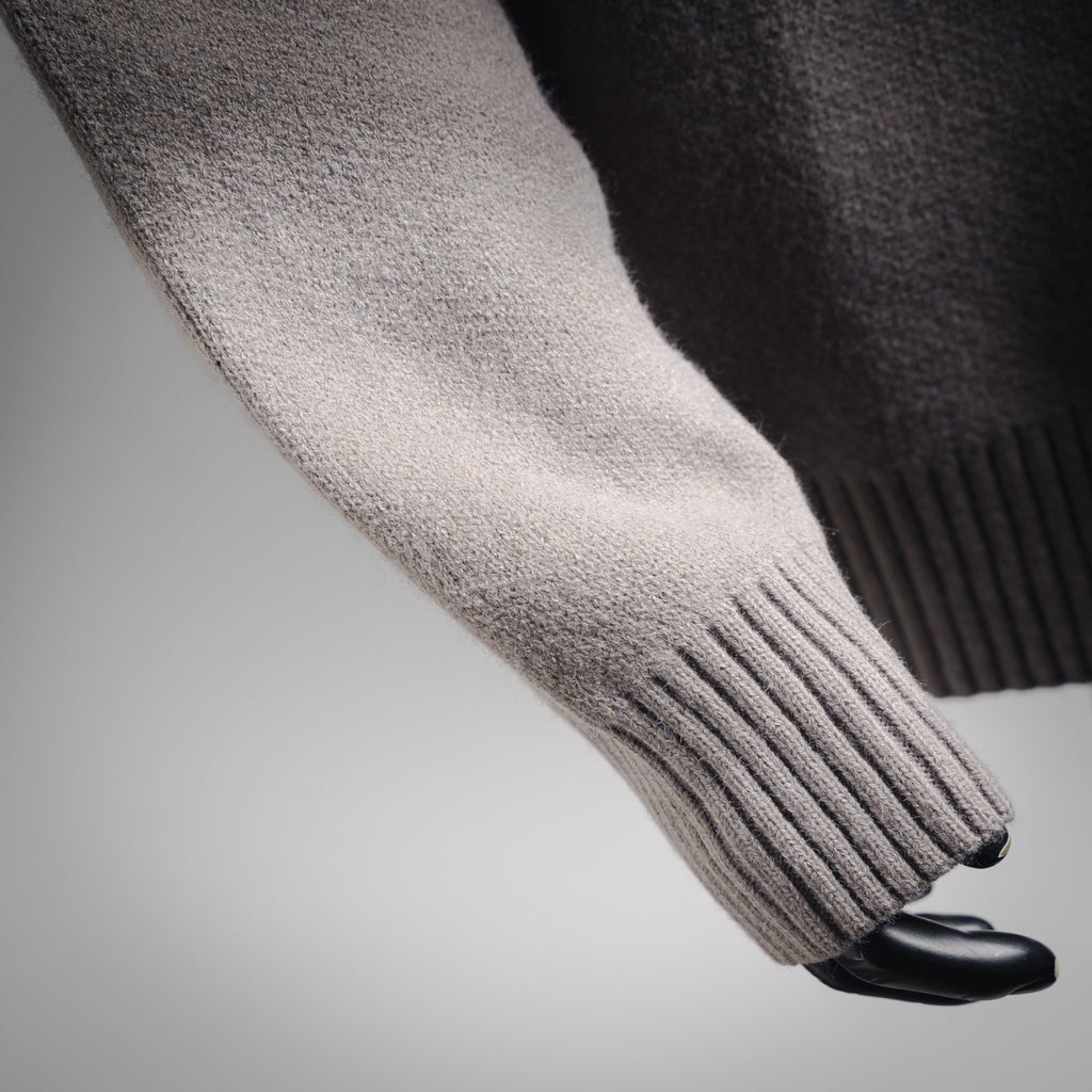 Ami 25fw jacquard sweater