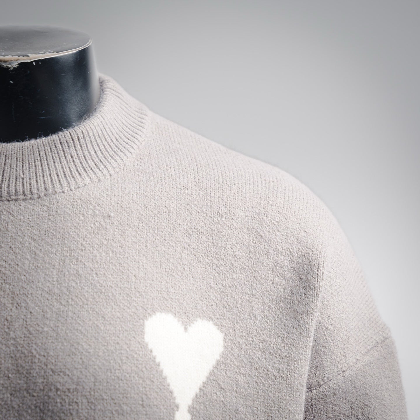 Ami 25fw jacquard sweater