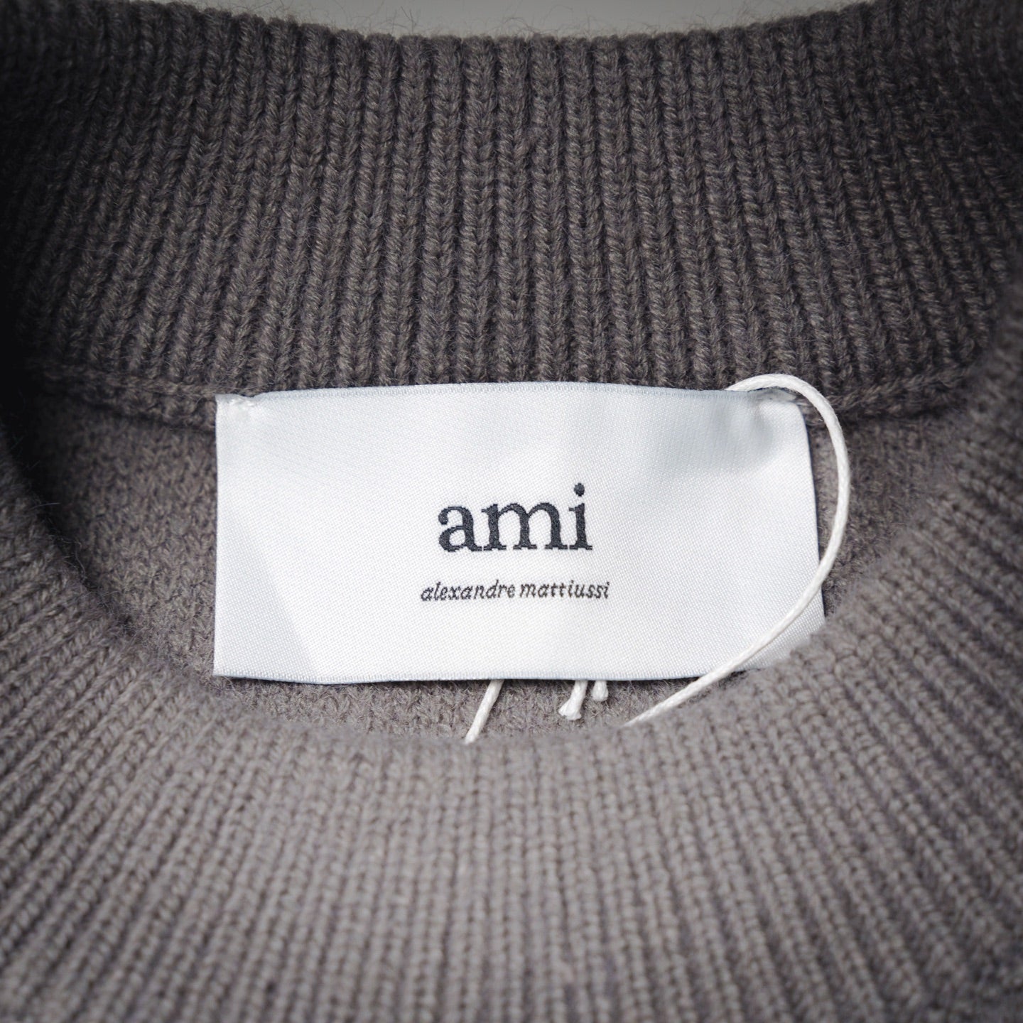 Ami 25fw jacquard sweater