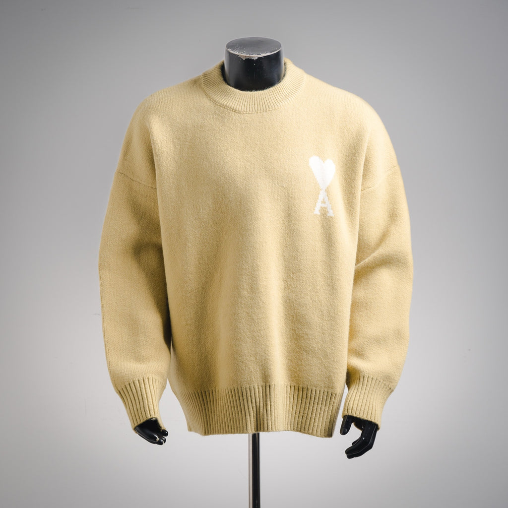 Ami 25fw jacquard sweater