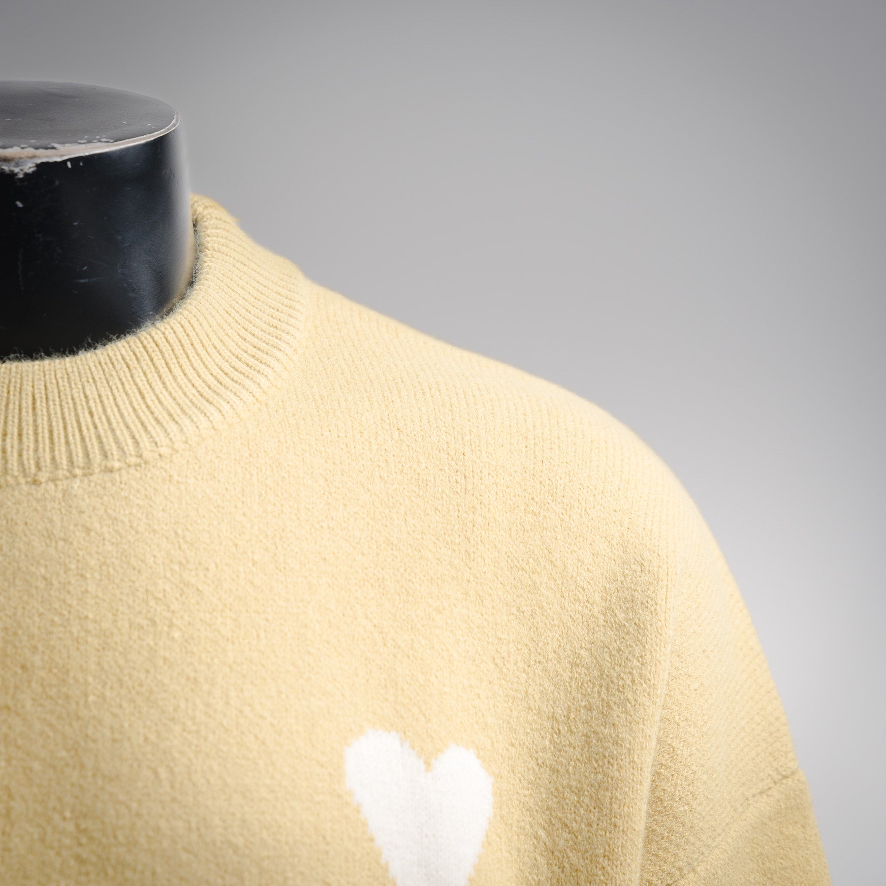 Ami 25fw jacquard sweater