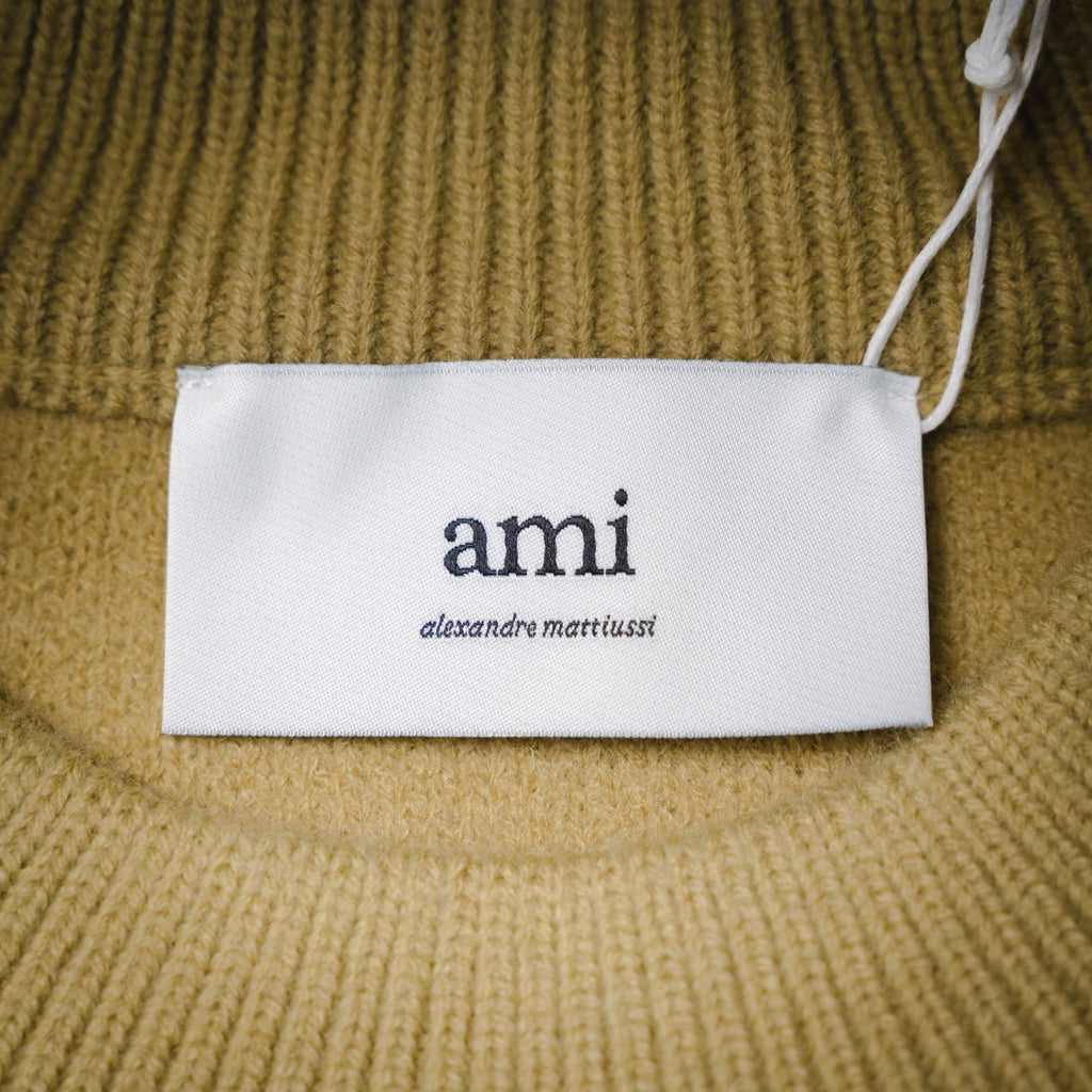Ami 25fw jacquard sweater