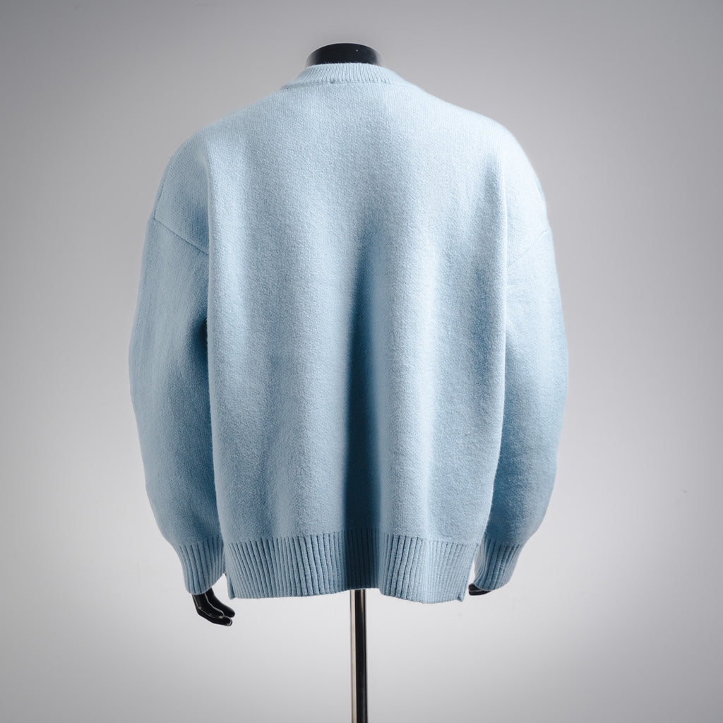 Ami 25fw jacquard sweater