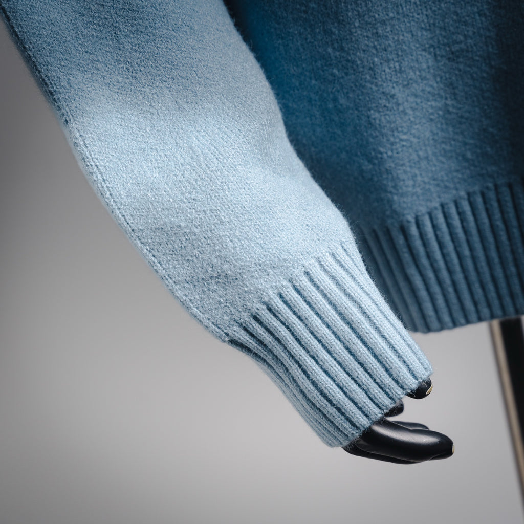 Ami 25fw jacquard sweater