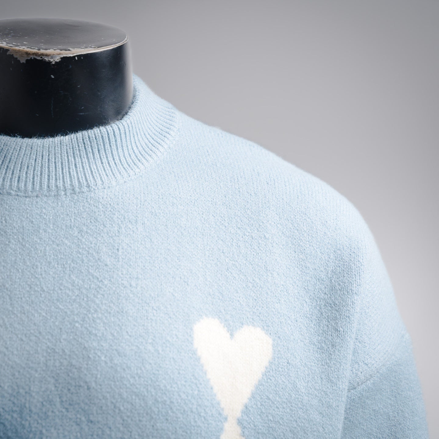 Ami 25fw jacquard sweater