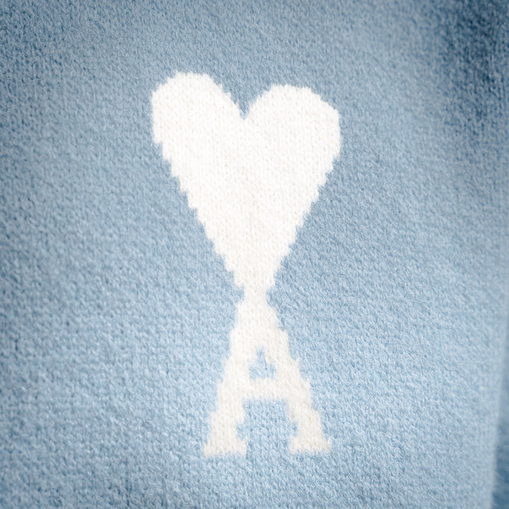 Ami 25fw jacquard sweater