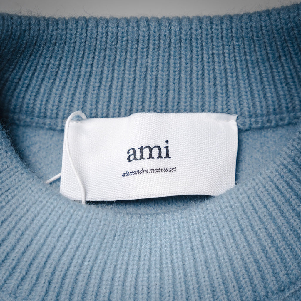 Ami 25fw jacquard sweater