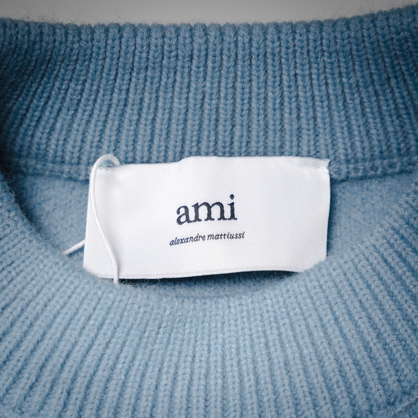 Ami 25fw jacquard sweater