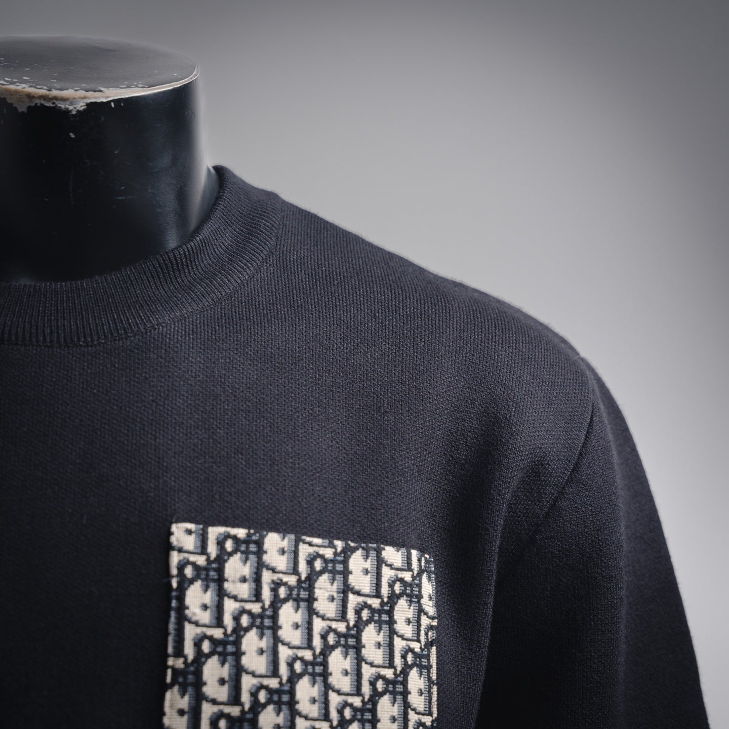 CD 25fw knitted sweater