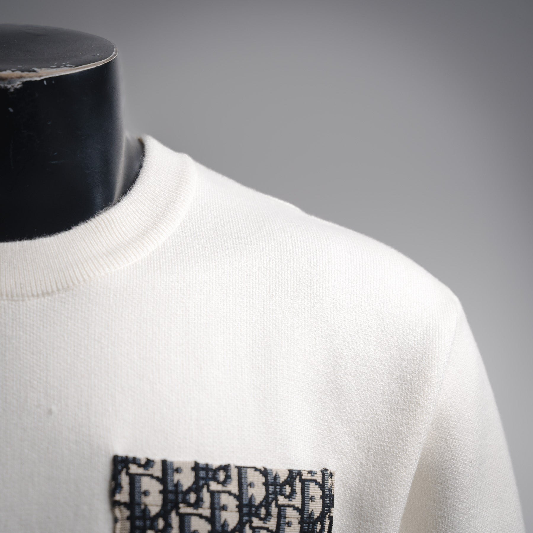 CD 25fw knitted sweater