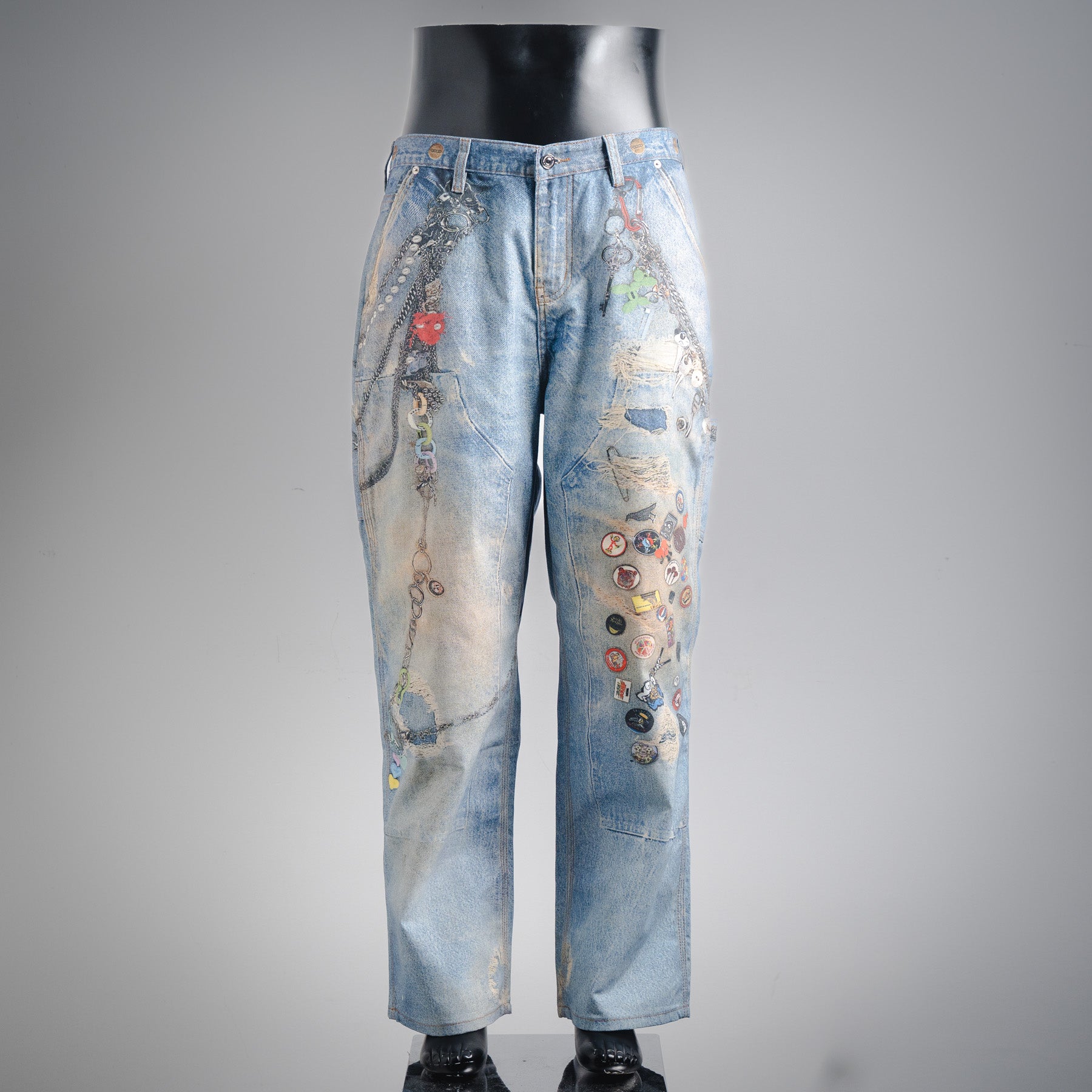 Goodbra 25fw printed jeans